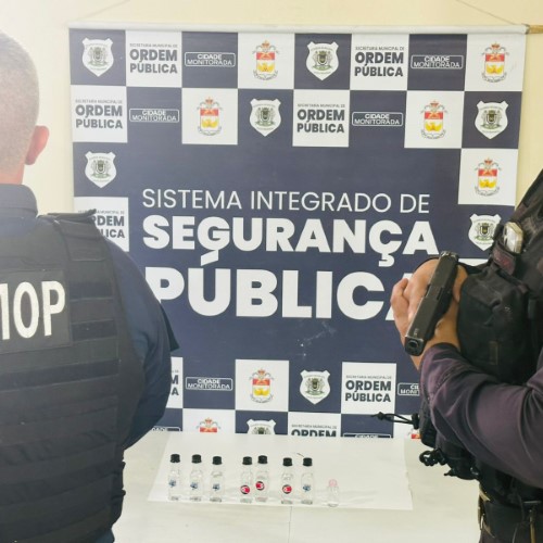 Sistema Integrado de Segurança apreende frascos de entorpecente em VR